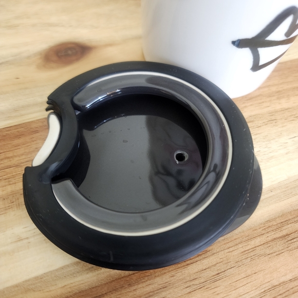 Starbucks 2014 Winking Eye Mermaid Siren Face Ceramic Coffee Mug Travel Tumbler - Picture 7 of 10